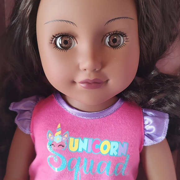 My Life As Unicorn Trainer 18" posable doll - Picture 2 of 3